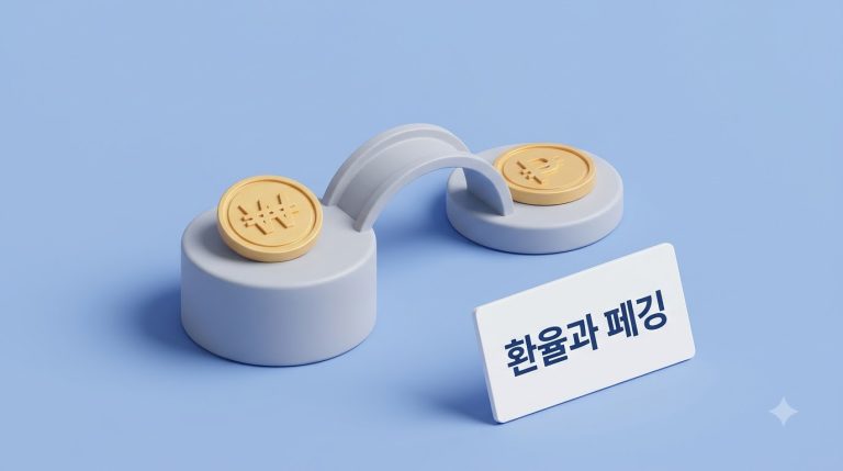 환율과 페깅 차이 안내 이미지